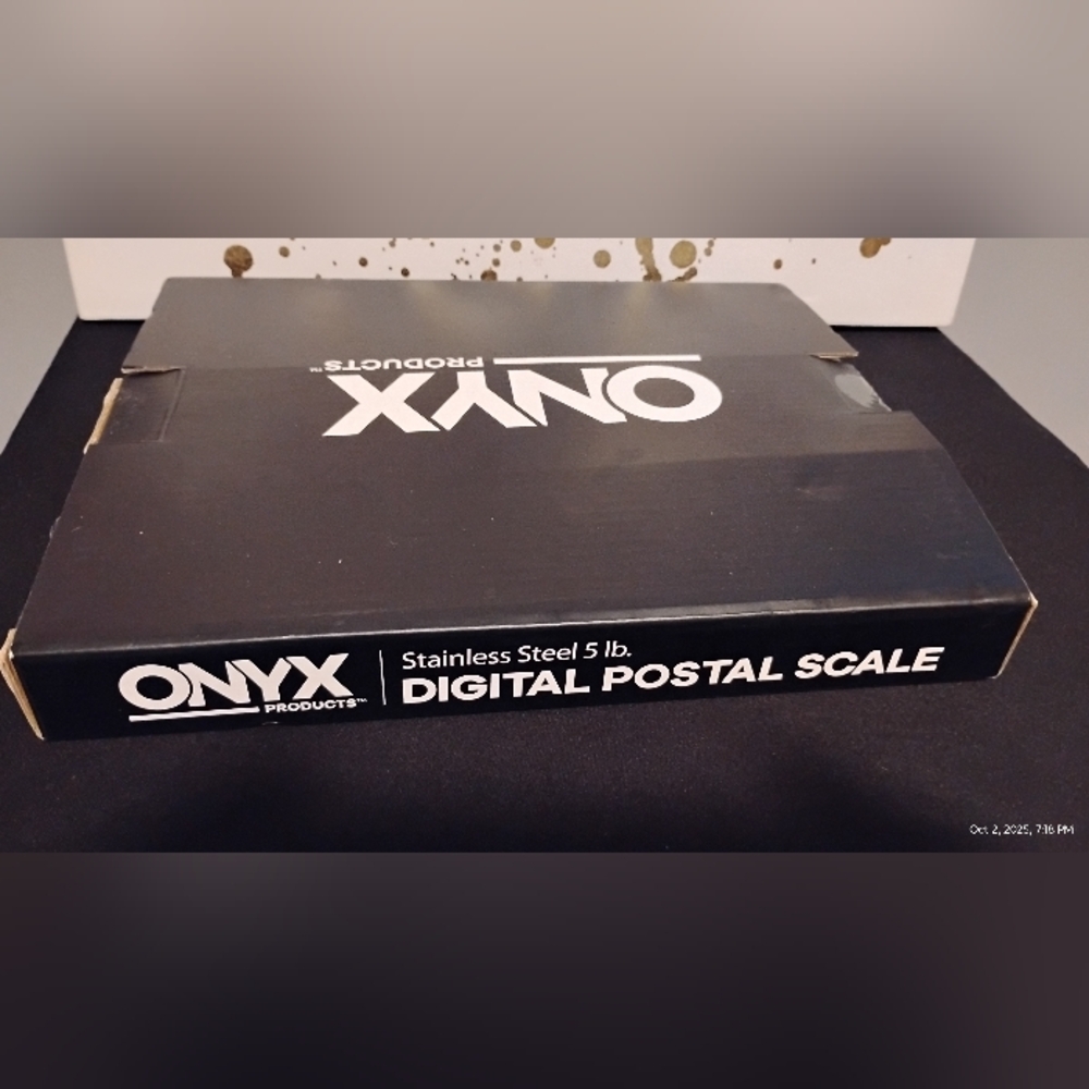 Onyx Stainless Steel Digital Scale Great For Resellers To Weight Packages - Picture 2 of 2